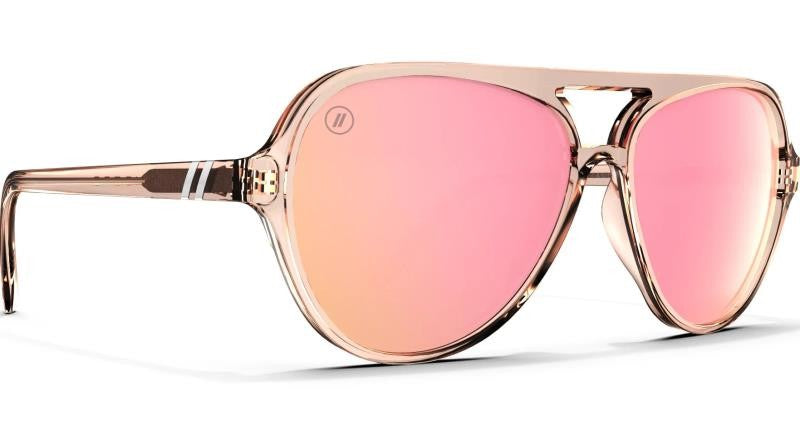 Skyway - Candy Cove, Crystal Champagne Frame, Polarized Pink Mirror Lens - not applicable 1