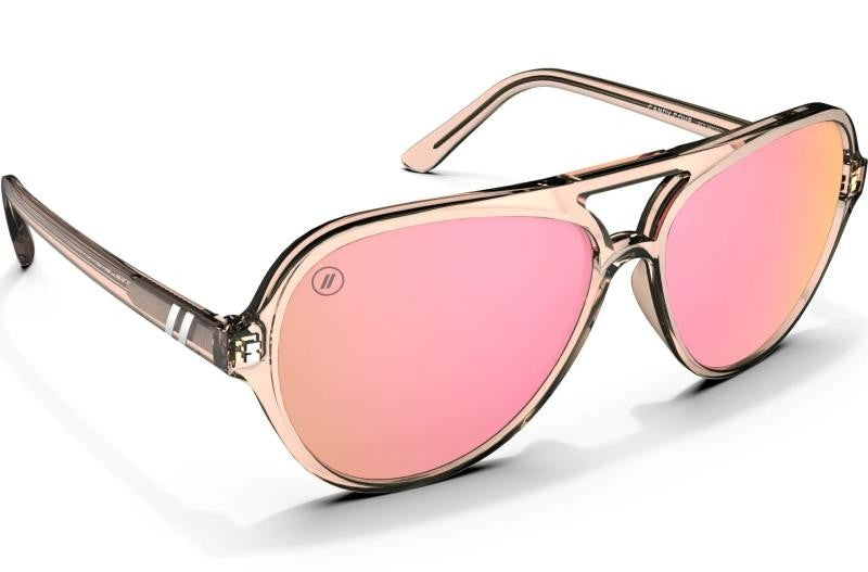 Skyway - Candy Cove, Crystal Champagne Frame, Polarized Pink Mirror Lens - not applicable 1