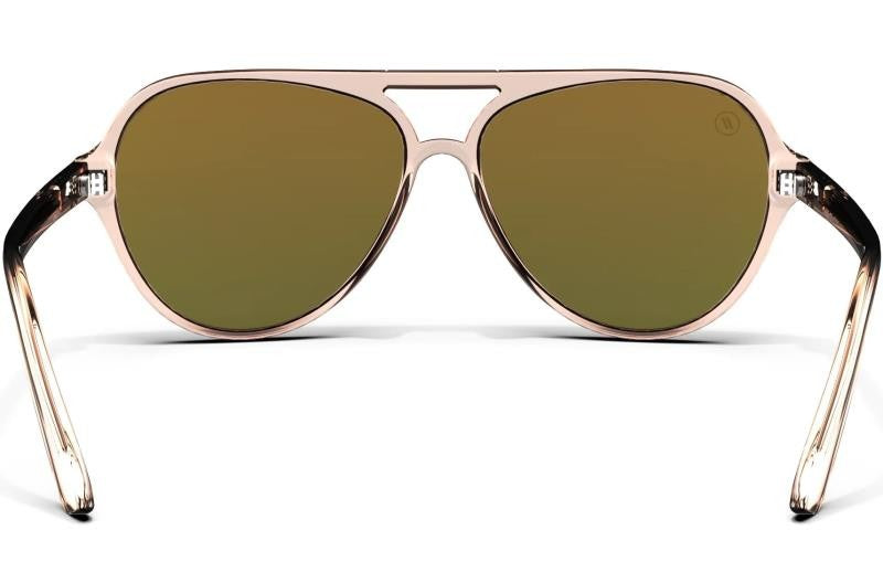 Skyway - Candy Cove, Crystal Champagne Frame, Polarized Pink Mirror Lens - not applicable 1