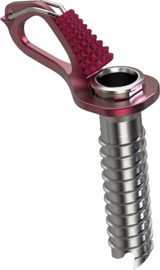Aero Ice Screw 10cm -  Red - red 1
