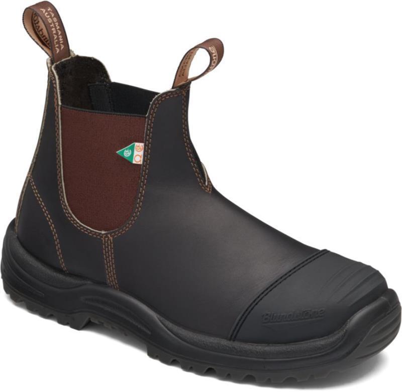 Work & Safety with Rubber Toe Cap - 167 - Stout Brown - Not Applicable 1