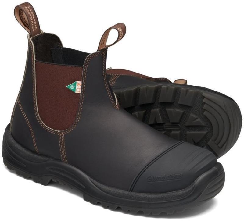 Work & Safety with Rubber Toe Cap - 167 - Stout Brown - Not Applicable 4