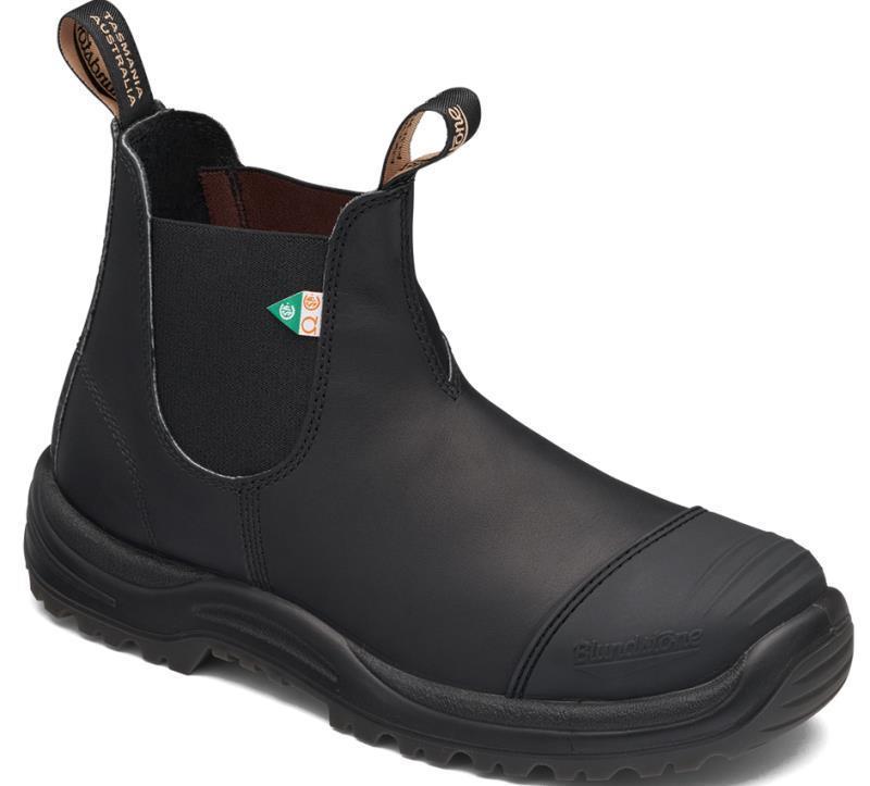 Work & Safety with Rubber Toe Cap - 168 - Black - Not Applicable 1