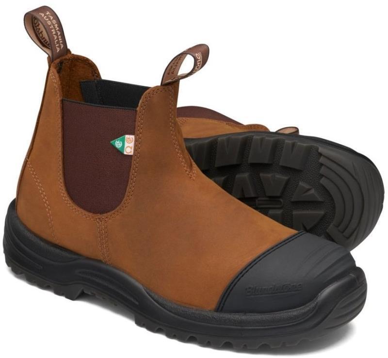 Work & Safety with Rubber Toe Cap - 169 - Saddle Brown - Not Applicable 4