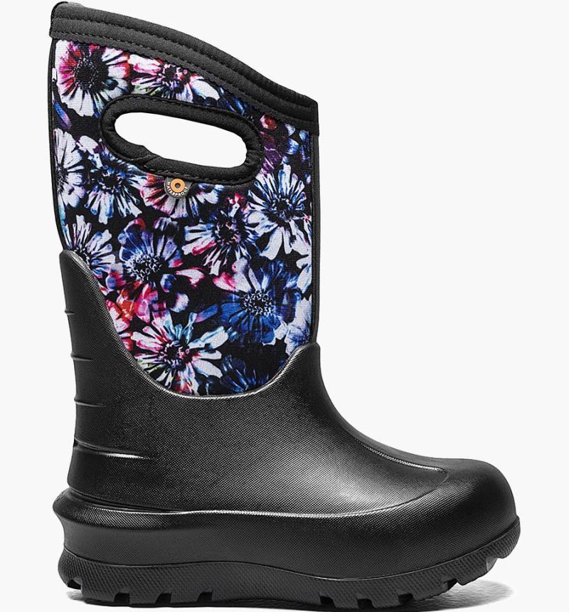 Neo-Classic Tall Real Flower - Kids - Black Multi 2