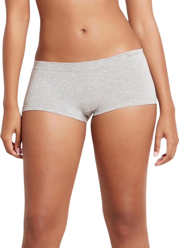 Boyleg Brief - Womens - light grey marl 1