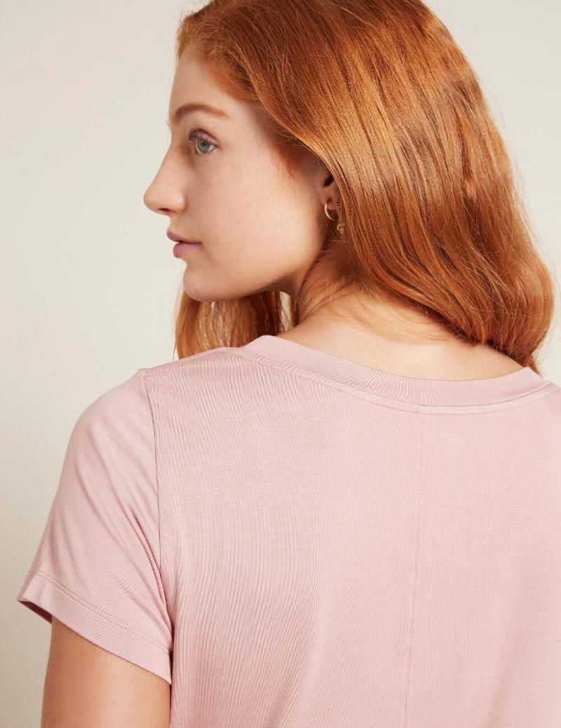 Goodnight Sleep Tee - Womens - Dusty Pink 2