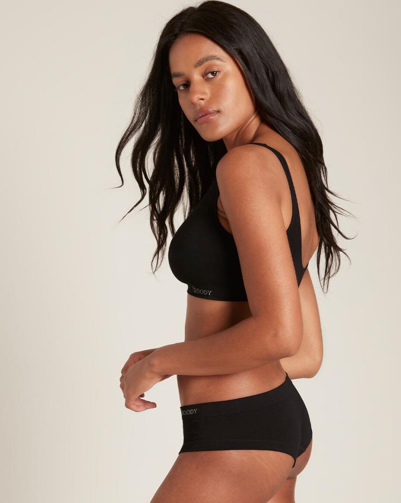 Shaper Crop Bra - Black 2