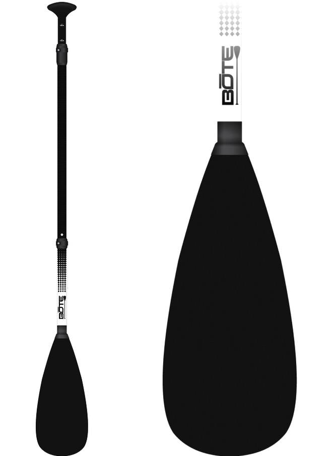 Kids 3c SUP Paddle - Fibreglass - black 1