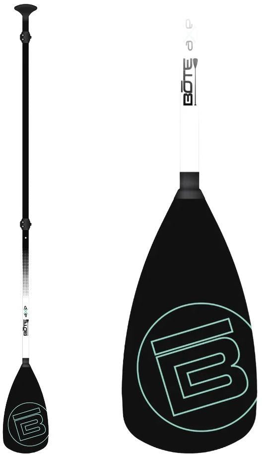 SUP Paddle - Fiberglass/Carbon - 3pc - black 1