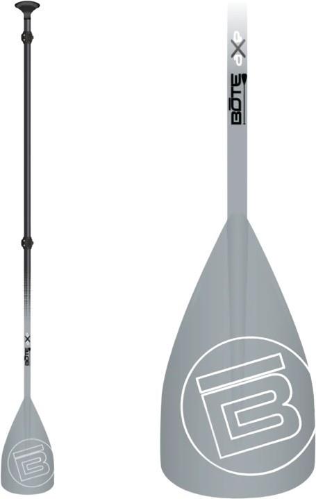 SUP Paddle - Fiberglass/Carbon - 3pc - grey 1