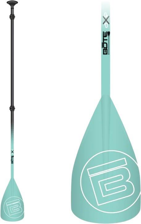 SUP Paddle - Fiberglass/Carbon - 3pc - seafoam 1