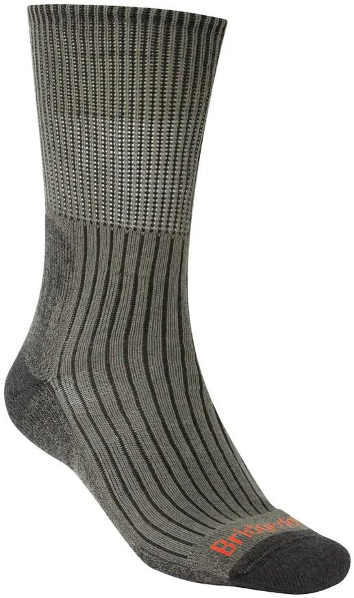 Hike Lightweight Merino Crew Socks - Mens - dark grey 1