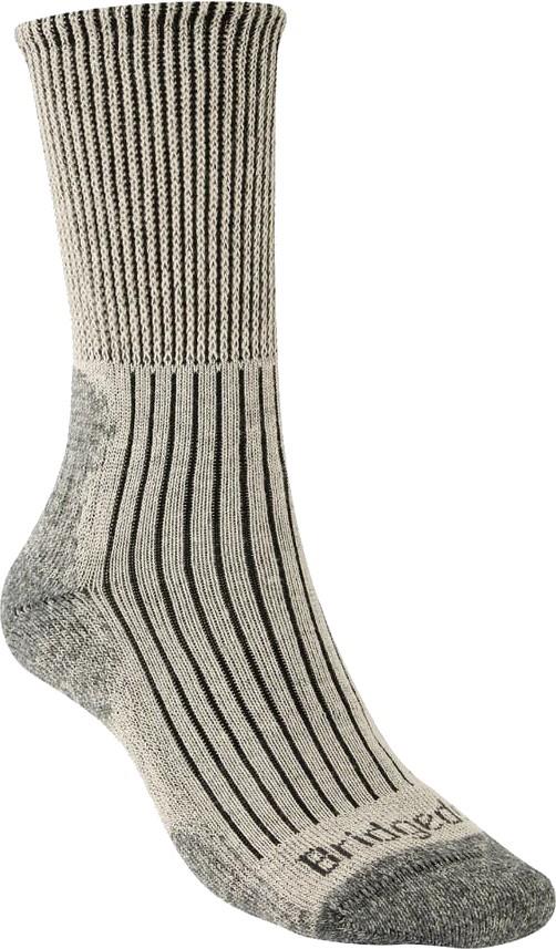 Hike Lightweight Merino Crew Socks - Womens - stone grey 1
