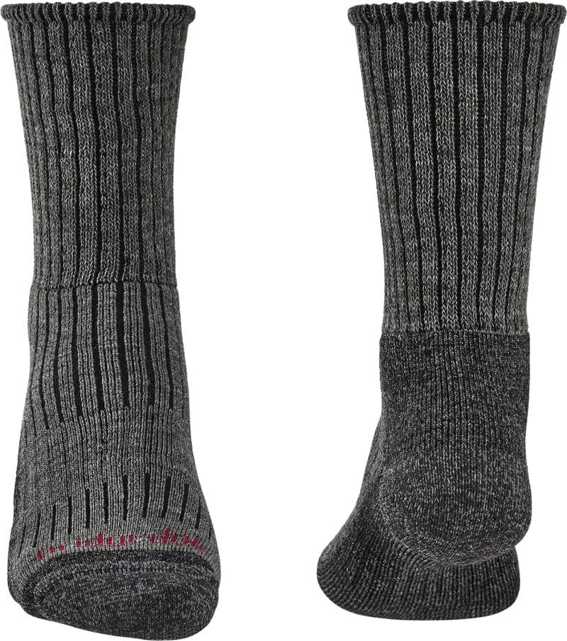 Hike Midweight Merino Comfort Crew Socks - Mens - charcoal 1