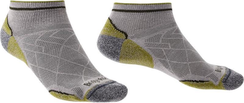 Hike Ultra Light T2 Low Socks - Mens - grey / green 1
