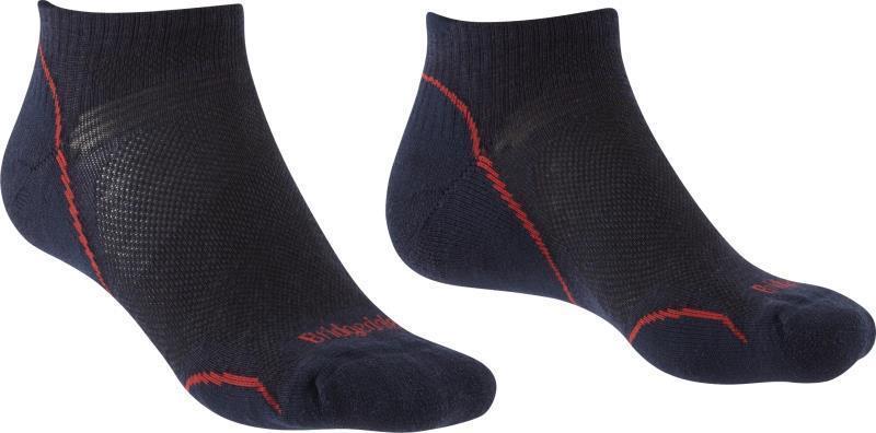 Hike Ultra Light T2 Merino Performance Low Socks - Mens - Navy / Red 1