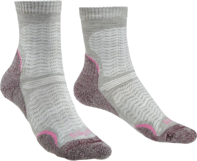Hike Ultralight Merino Performance Crew Socks - Womens - aubergine 1