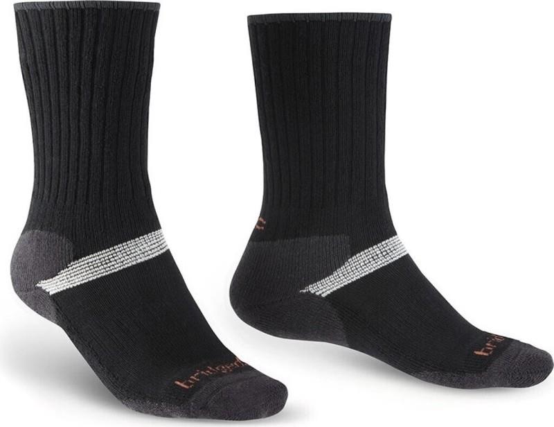 Ski Cross Country Merino Performance Boot Socks - Mens - black 1