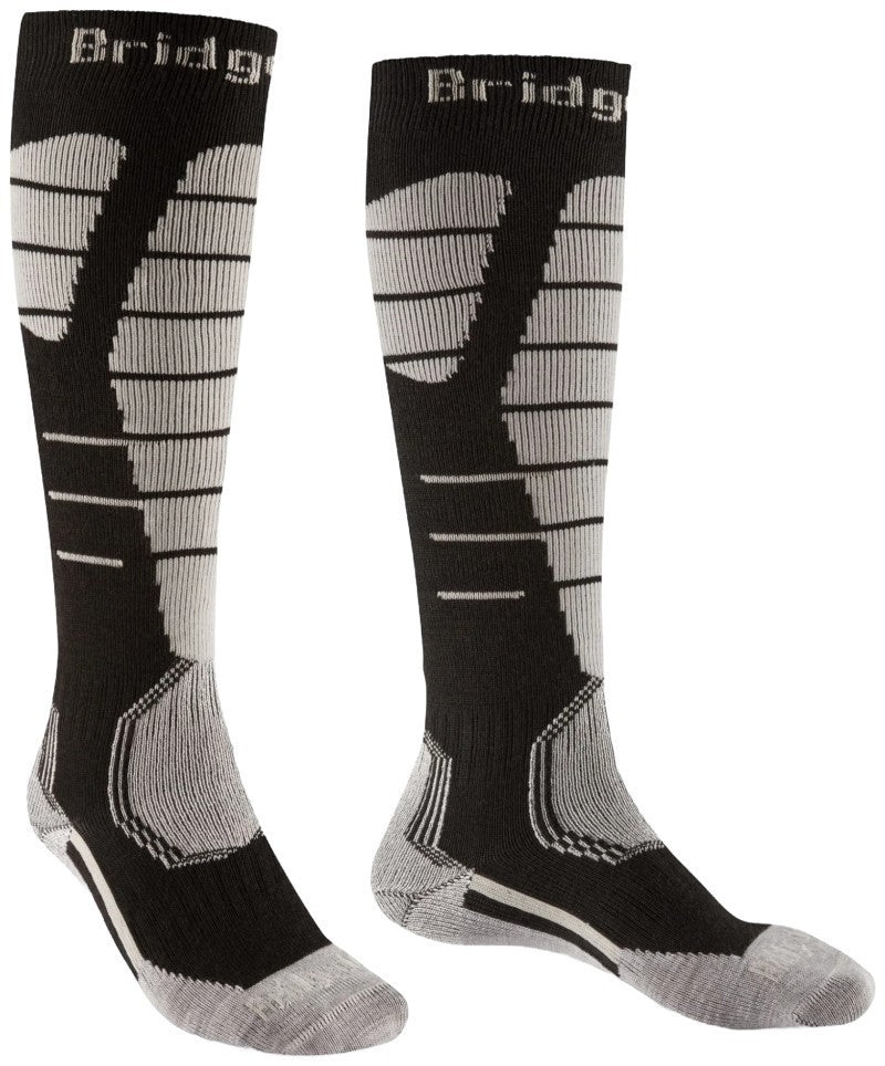 Ski Easy-On Socks - Mens - black / grey 1