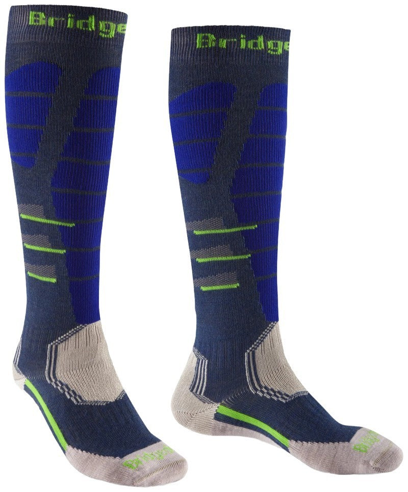 Ski Easy-On Socks - Mens - denim / blue 1