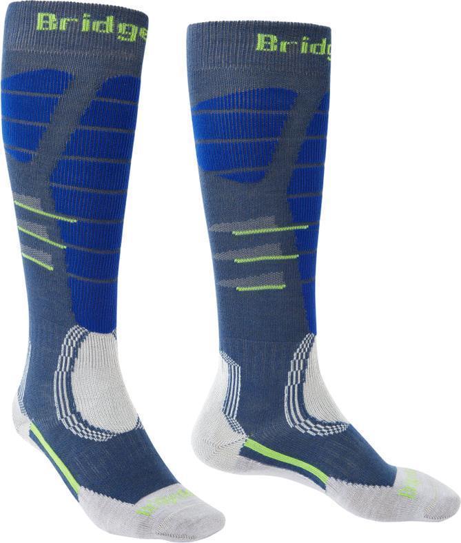 Ski Easy-On Socks - Mens - denim / blue 1