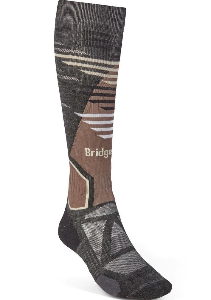 Ski Lightweight Merino Performance OTC Socks, Pattern - Mens - graphite / bungee 1