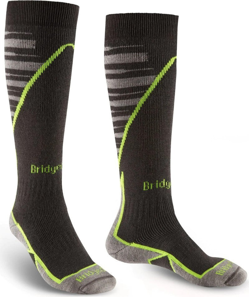Ski Midweight + Socks - Mens - gunmetal / stone 1