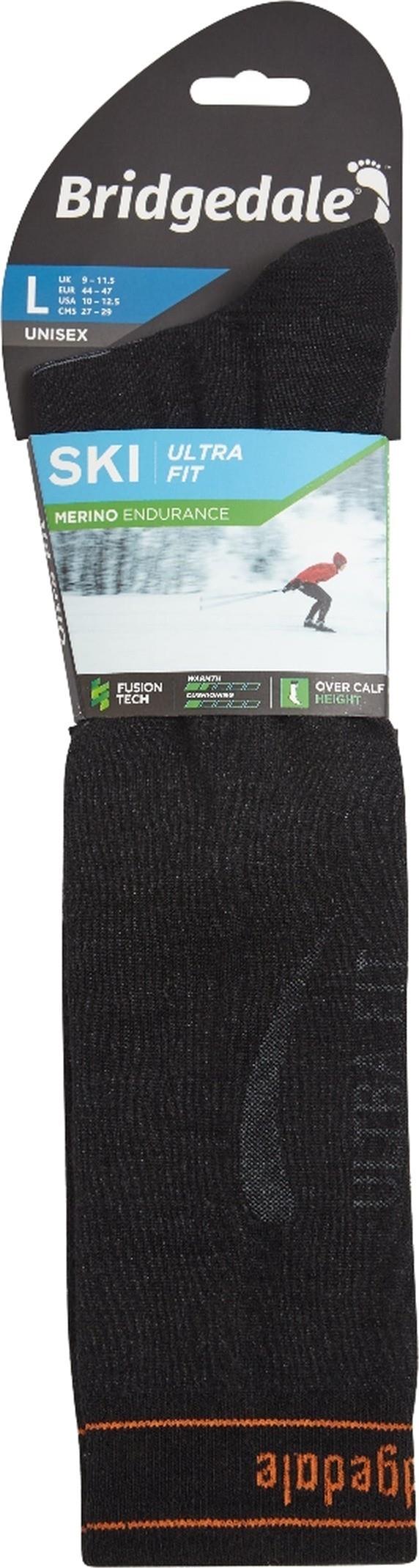 Ski Ultra Fit Performance OTC Socks - black / orange 1