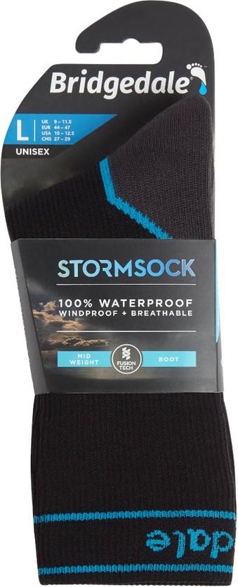 StormSock Midweight Boot Socks - black / blue 1