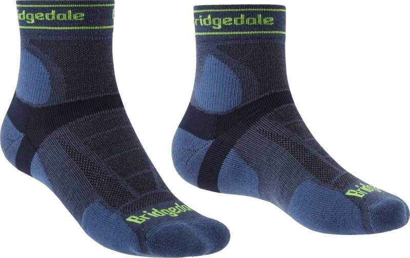 Trail Run Ultralight T2 Merino Sport 3/4 Crew Socks - Mens - blue 1