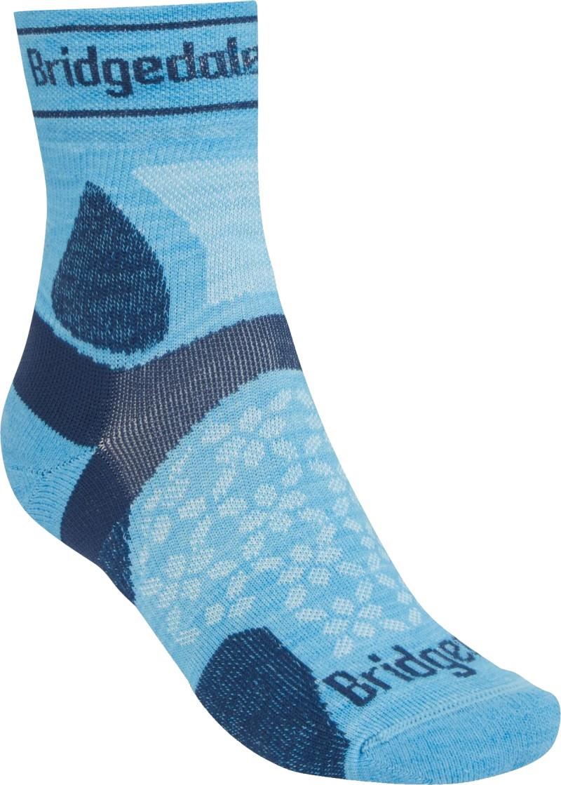Trail Run Ultralight T2 Merino Sport 3/4 Crew Socks - Womens - blue 1