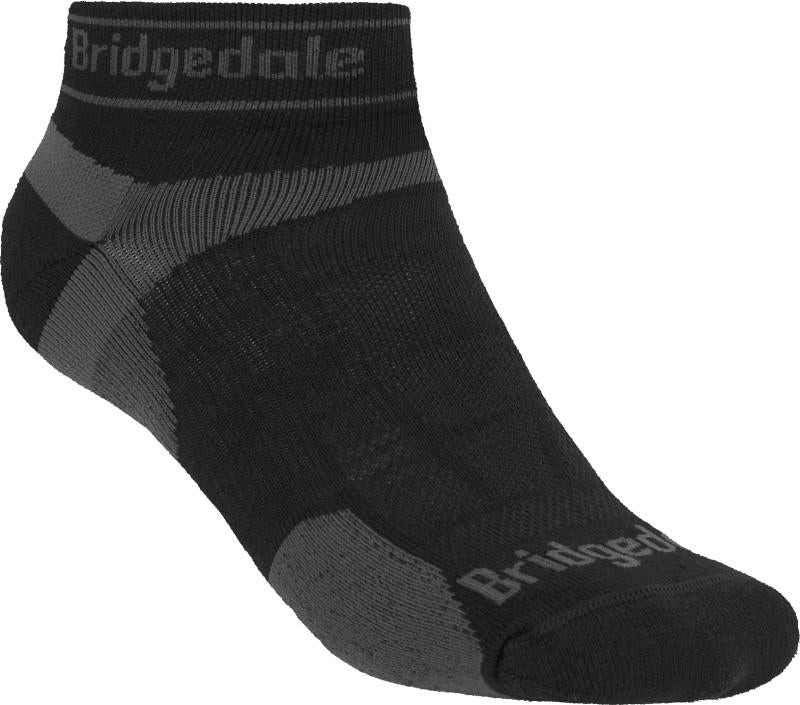 Trail Run Ultralight T2 Merino Sport Low Socks - Mens - black / grey 1