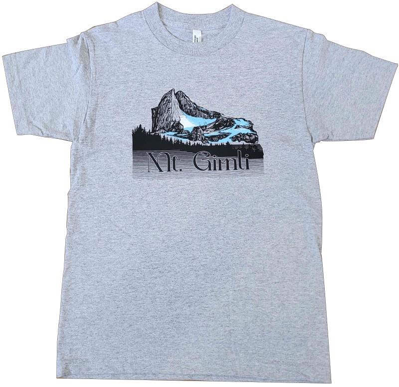 Mt Gimli T-Shirt - Mens - heather grey 1