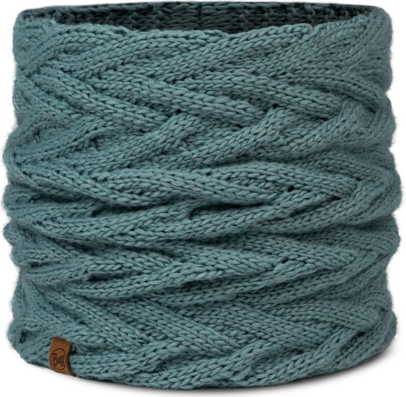 Caryn Knitted & Fleece Neckwarmer - caryn blue glass - 123518.770.10.00 1