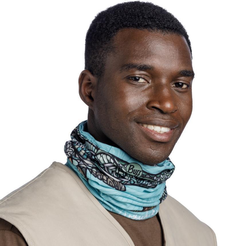 CoolNet UV Neckwarmer - Angler - Andrea Larko - snook teal - 131895.706.10.00 1