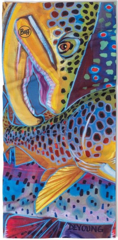 CoolNet UV Neckwarmer - Angler - derek de young trout confetti - 135991.555.10.00 1