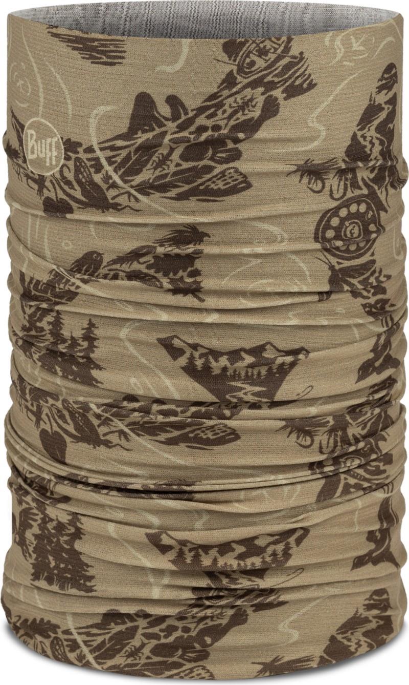 CoolNet UV Neckwarmer - Angler - lake river khaki - 135995.854.10.00 1