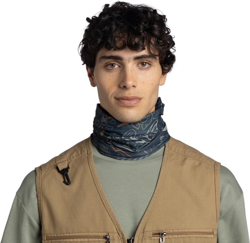 CoolNet UV Neckwarmer - Angler - largemouth navy - 138064.787.10.00 1