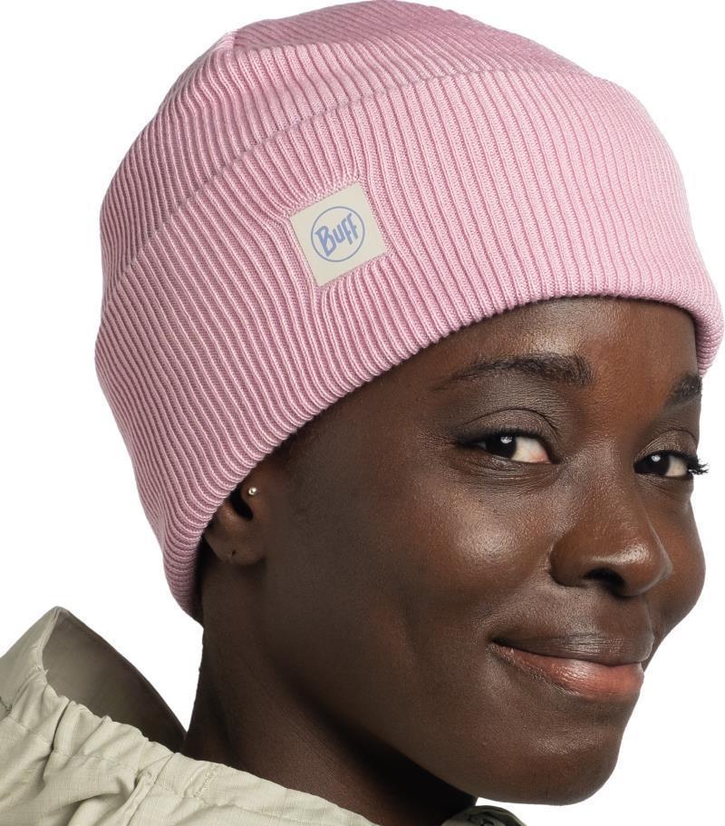 Crossknit Beanie - Solid - camelia - 132891.519.10.00 1