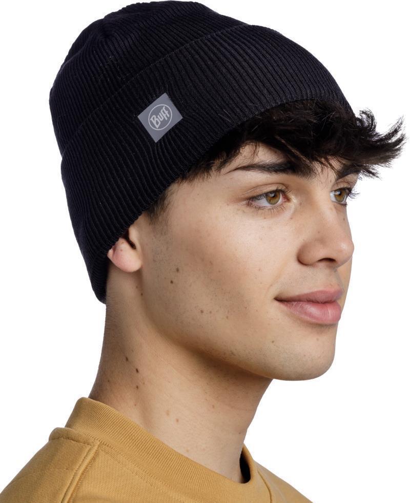 Crossknit Beanie - Solid - solid black - 132891.999.10.00 1