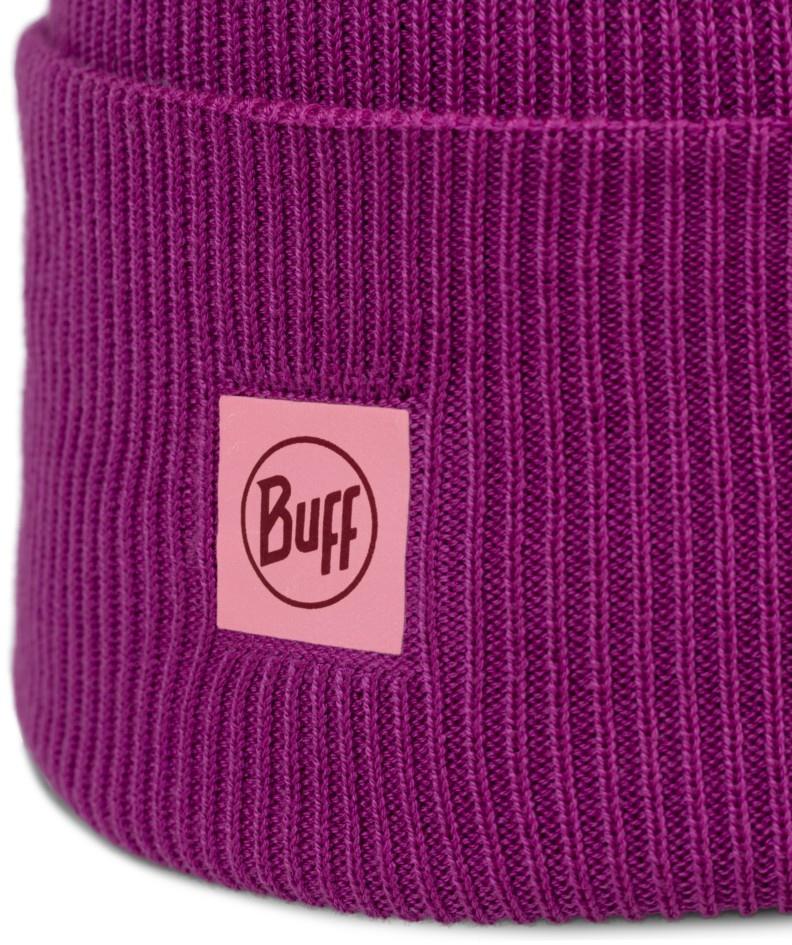 Crossknit Beanie - Solid - solid orchid - 132891.607.10.00 1
