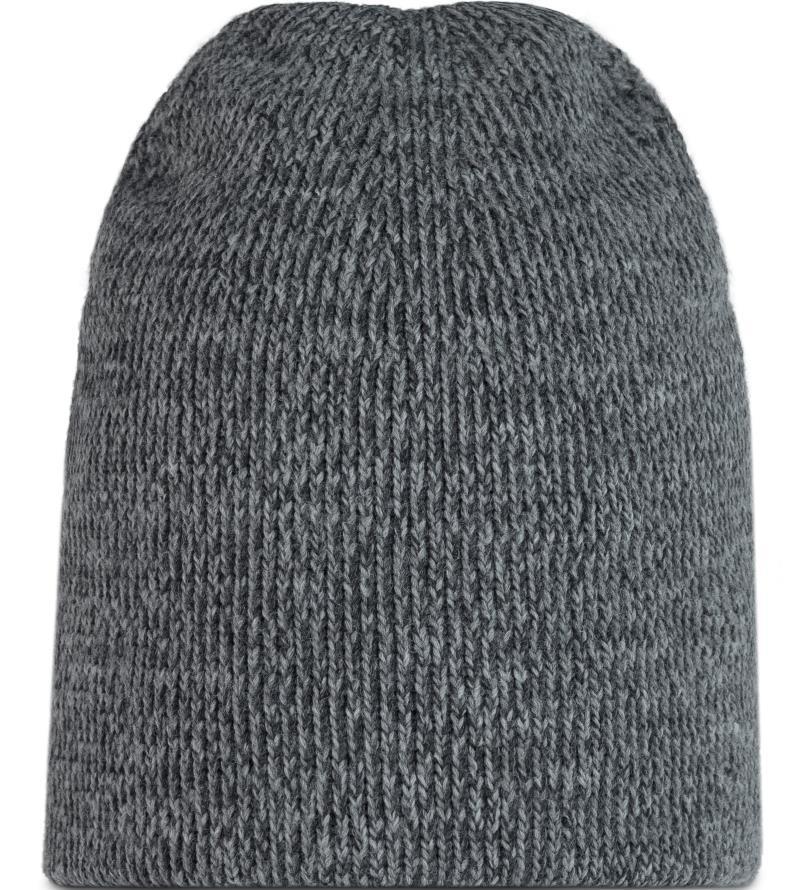 Jarn Knitted Beanie - jarn grey melange - 129618.938.10.00 1