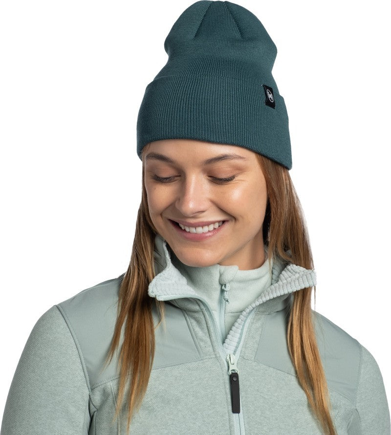 Lilon Knitted Beanie - lilon silversage - 134475.303.10.00 1