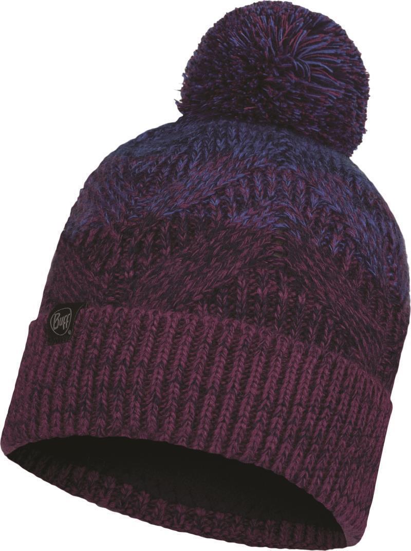 Masha Knitted & Fleece Beanie - 120855.609.10.00 - masha purplish 1