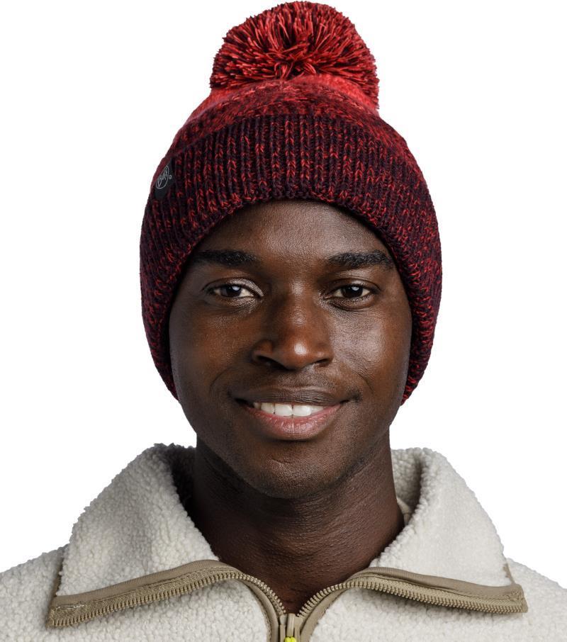 Masha Knitted & Fleece Beanie - masha mahogany - 120855.416.10.00 1