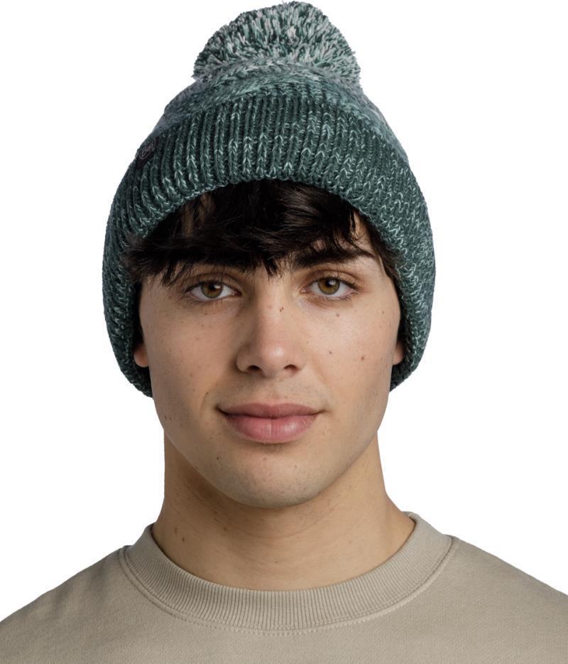 Masha Knitted & Fleece Beanie - masha silversage - 120855.313.10.00 1