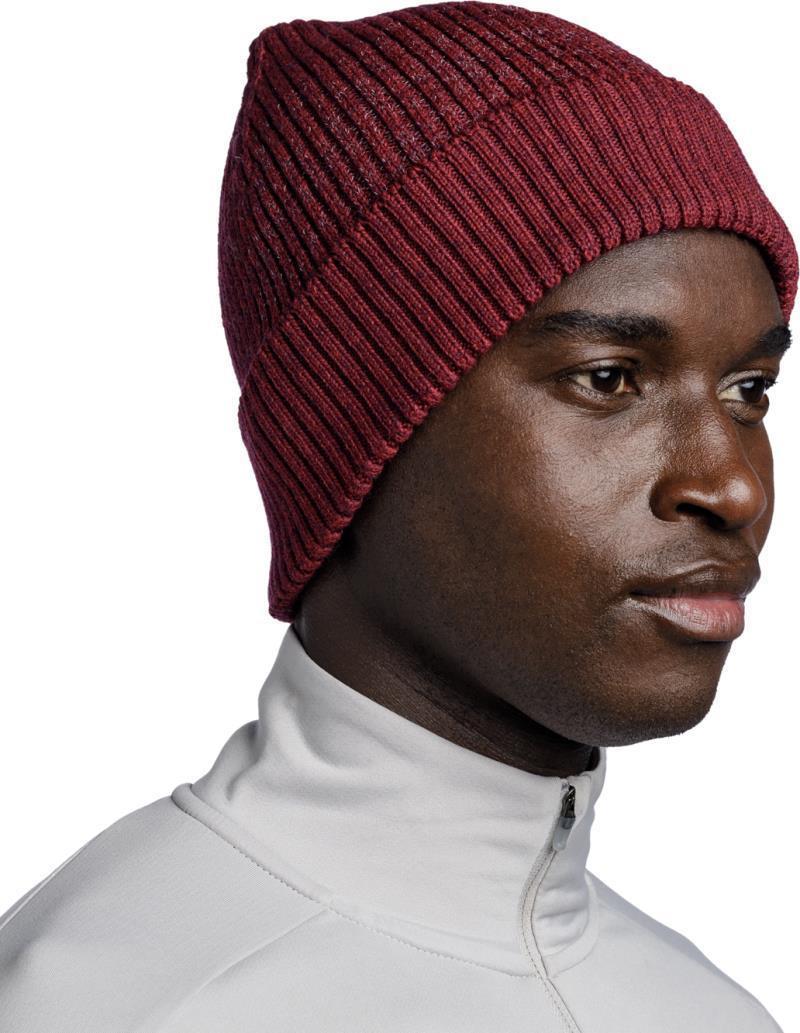 Merino Active Beanie - Solid Garnet - 132339.653.10.00 3