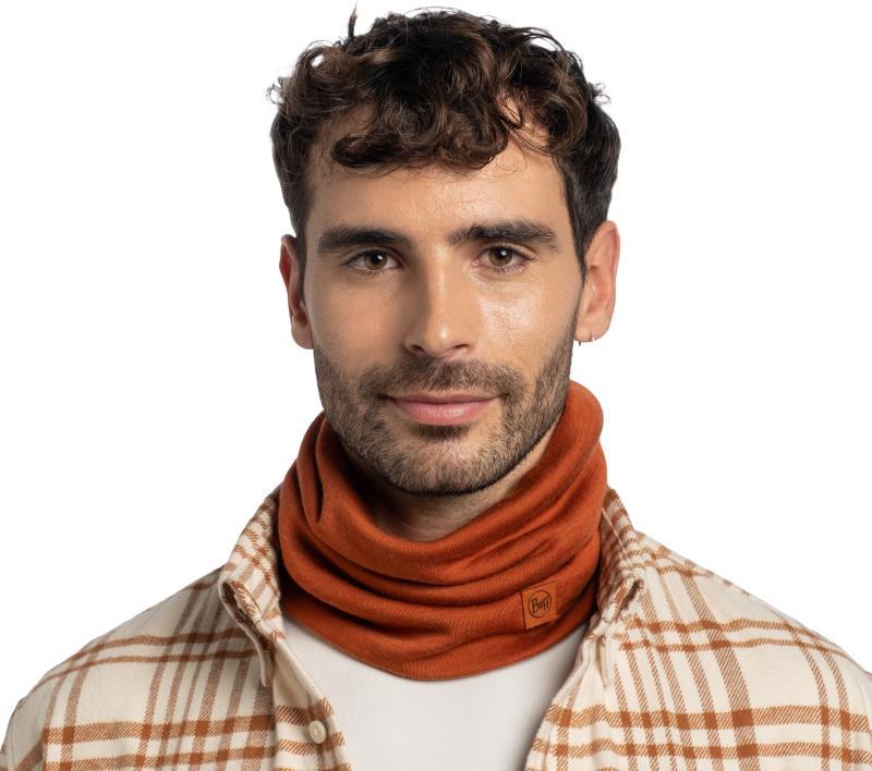 Merino Heavyweight Neckwarmer - solid cinnamon - 113018.330.10.00 1