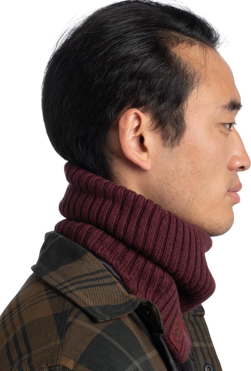 Merino Knit Neckwarmer Comfort - Norval - norval maroon - 124244.632.10.00 1